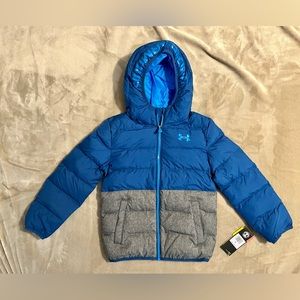 NWT Boys Under Armour Puffer Jacket, Size 6